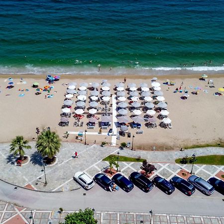 Amalia Mare Sea View Apartment Nea Vrasna Bagian luar foto