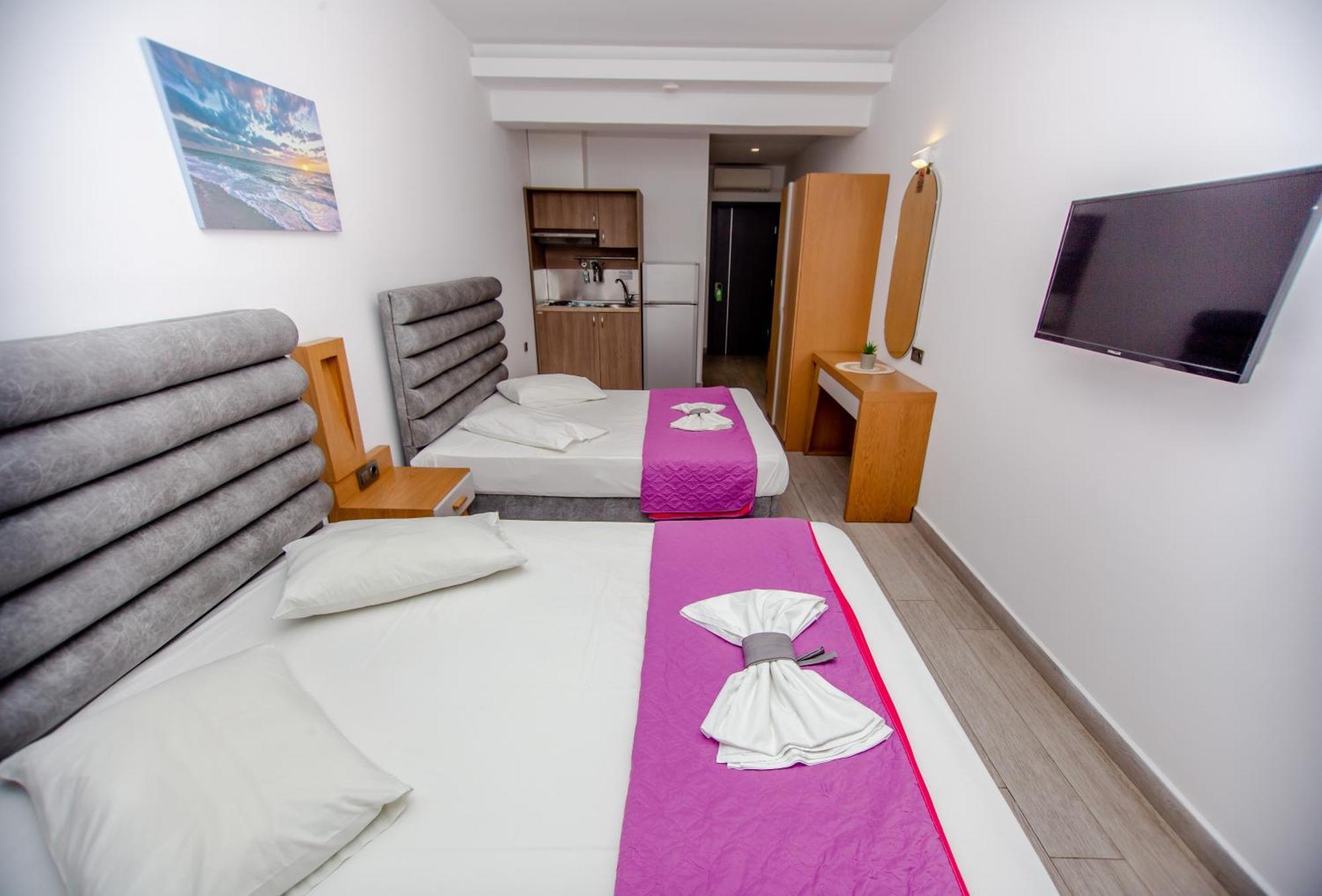 Amalia Mare Sea View Apartment Nea Vrasna Bagian luar foto